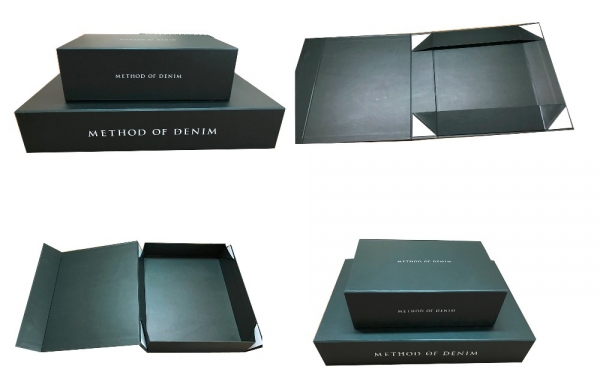 Magnetic foldable box